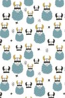 Viking Pattern - Go To Valhalla 21: Graph Paper 5x5 Notebook for Norse Mythology Lovers 109971432X Book Cover