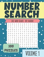 Number Search: Puzzle Book for Seniors and Adults VOLUME 1 B08NF2QTTJ Book Cover