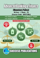 Monetary Policy, First Year, M.Com, Sem-II-English 8119939018 Book Cover