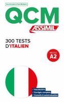 QCM 250 TESTS ITALIEN A2 2700508718 Book Cover