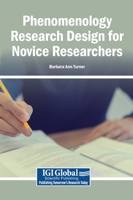Phenomenology Research Design for Novice Researchers 1799895718 Book Cover