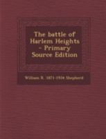 The Battle of Harlem Heights 1016595301 Book Cover
