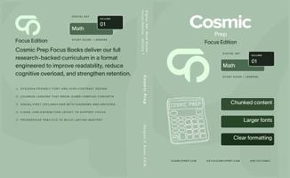 Cosmic Prep Digital SAT Math Guide Focus Edition Volume 1 B0H6LFCRDK Book Cover