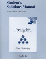 Student Solutions Manual for PreAlgebra with Student Study Pack 0131576380 Book Cover