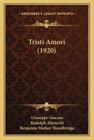 Tristi Amori 1165770830 Book Cover