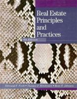 Real Estate Principles and Practices 002337151X Book Cover