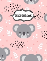 Sketchbook: Sketching Book To Practice Drawing & Doodling, Artist Paint Pad, Large Blank Pages (8.5 x 11 in), Cute Little Panda 1712263358 Book Cover