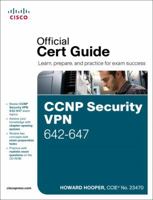 CCNP Security VPN 642-647 Official Cert Guide 1587142562 Book Cover