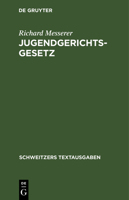 Jugendgerichtsgesetz 3112634136 Book Cover