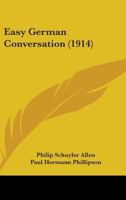Easy German Conversation 1141515229 Book Cover