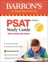 PSAT/NMSQT Study Guide: with 4 Practice Tests 1438012969 Book Cover
