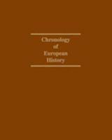 Chronology of European History 0893564184 Book Cover