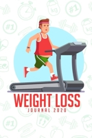 Weight Loss Journal 2020: Food & Fitness Planner Exercise Journal for Diet Plans with Meal & Activity Agenda Gift for Men ( Cardio) 1676077456 Book Cover