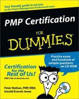PMP Certification for Dummies 0764524518 Book Cover