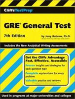 GRE General Test (Cliffs Test Prep) 0764567071 Book Cover