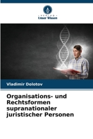 Organisations- und Rechtsformen supranationaler juristischer Personen 6205769689 Book Cover