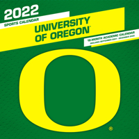 Oregon Ducks 2022 12x12 Team Wall Calendar 1469385562 Book Cover