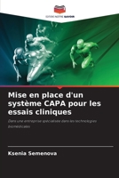 Mise en place d'un système CAPA pour les essais cliniques (French Edition) 6209898270 Book Cover
