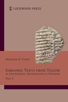 Sargonic Texts from Telloh in the Istanbul Archaeological Museums, Part 2 1948488086 Book Cover