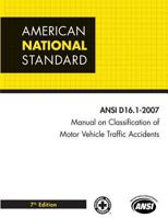 Manual on Classification of Motor Vehicle Traffic Accidents 149237945X Book Cover