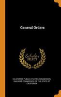 General Orders 1016895267 Book Cover