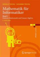 Mathematik Fur Informatiker: Band 1: Diskrete Mathematik Und Lineare Algebra 3642379710 Book Cover