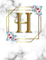 H: 2020-2025 Monthly Planner Initial Monogram Letter H Marble & Gold Floral 6 Year Planner, 72 Months Calendar, Six Year Appointment Schedule Organizer, Personal Agenda Academic Daily, Weekly Inspirat 1677285486 Book Cover