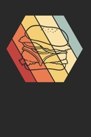 Burger Notizbuch: Burger Notizbuch für Liebhaber / Notizheft / Notizblock A5 (6x9in) Dotted Notebook / Punkteraster / 120 gepunktete Seiten (German Edition) 1675547807 Book Cover