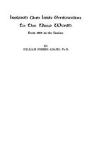 Ireland and Irish Emigration to the New World from 1815 to the Famine 0806308680 Book Cover