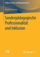 Sonderpädagogische Professionalität und Inklusion (Studien zur Schul- und Bildungsforschung) (German Edition) 365826926X Book Cover