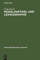 Modalpartikel Und Lexikographie 3484310588 Book Cover