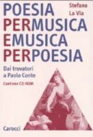 Poesia per Musica e Musica per Poesia 8843038990 Book Cover