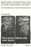 Realsozialismus Und Karl Marx: Die Stalinismus-Legende 3631448155 Book Cover