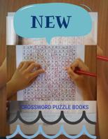 New Crossword Puzzle Books: Word Search And Crossword Puzzle Books, Find Puzzles for Relaxation, A Unique Gift for Seniors, Adults, and Teens. 1082120901 Book Cover