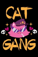 Cat Gang: Wide Ruled Composition Notebook For Cat Lovers 1654049263 Book Cover