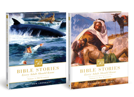 50 Bible Stories Every Adult Should Know: Two-Volume Set 0830784551 Book Cover