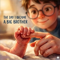 The day I became a big brother: A First Born Son's Journey Through Jealousy and Big Feelings When the New Baby Arrives B0GYYY4K63 Book Cover