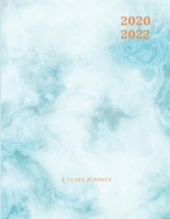 2020-2022 3 Year Planner Blue Marble Monthly Calendar Goals Agenda Schedule Organizer: 36 Months Calendar; Appointment Diary Journal With Address Book, Password Log, Notes, Julian Dates & Inspirationa 169513575X Book Cover
