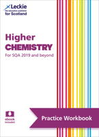 Leckie Higher Chemistry for Sqa and Beyond - Practice Workbook: Practice and Learn Sqa Exam Topics 0008446741 Book Cover
