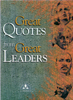 Great Quotes from Great Leaders 093108962X Book Cover