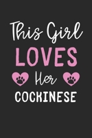This Girl Loves Her Cockinese: Lined Journal, 120 Pages, 6 x 9, Funny Cockinese Gift Idea, Black Matte Finish (This Girl Loves Her Cockinese Journal) 1673716326 Book Cover