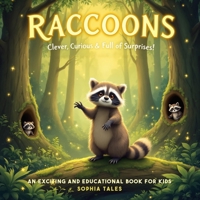Raccoons: The Ultimate Guide to Clever and Curious Night Explorers: Fun Facts, Stunning Images, and Interactive Questions for Young Animal Lovers B0DWJYYHLM Book Cover