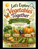 Let's Explore Vegetable Together: Learn, Identify & Explore Different Vegetables Through Fun and Easy Pictures B0H1WHF97D Book Cover