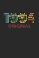 Retro 1994 Original - Tagesplaner 52 Wochen: Vintage Terminplaner - A5 (6"x9"), 120 Seiten - Geburtstag 90er 90's Geschenk Jahresplaner Kalender (German Edition) 1674272510 Book Cover