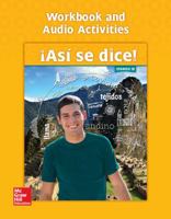 Asi Se Dice! Level 1b, Workbook and Audio Activities 0076690806 Book Cover