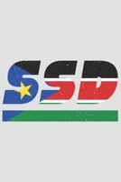 Ssd: S�dsudan Notizbuch mit karo 120 Seiten in wei�. Notizheft mit der s�dsudanischen Flagge 1698852940 Book Cover