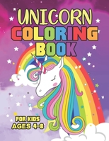 Unicorn Coloring Book: Amazing Adorable Unicorns Rainbow Magical 1695636937 Book Cover