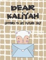 Dear Kaliyah, letters to my future self: A Girl's Thoughts 1720249113 Book Cover