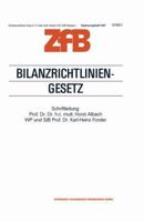 Bilanzrichtlinien-Gesetz 3322984303 Book Cover