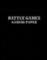 Battle Games Gaming Paper: Small Hexagons Light Grey Grid .4 Inch (1 cm) Diameter .2 Inch (.5 cm) Per Side: Hex Grid A4 Size 8.5" x 11" Graph Workbook ... Role Playing Mapping Planning Battles Terrain 1721655204 Book Cover